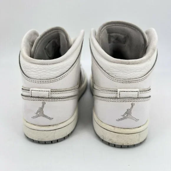 Nike Jordan 1 Phat White Wolf Grey Youth Sneaker Shoes 364772 102 Size 3 Y - Picture 5 of 12